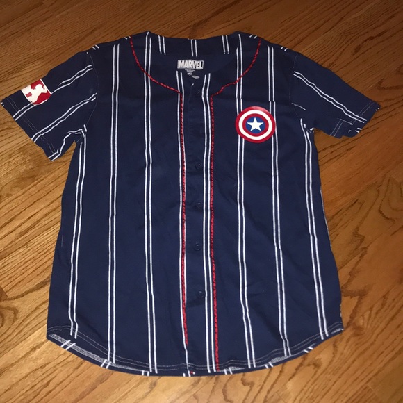marvel baseball jersey